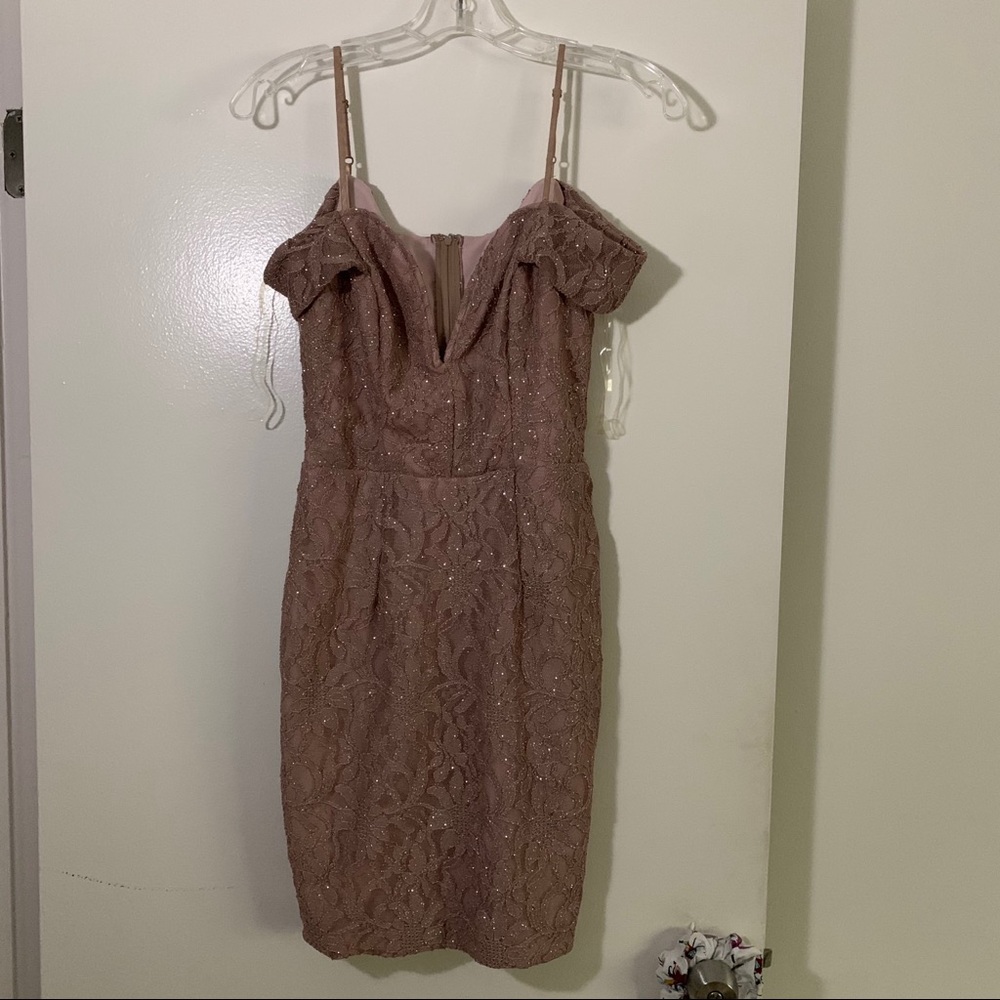 Glittery Bodycon Dress